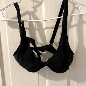 Black bikini top